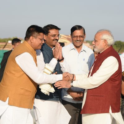 Pankaj Mehta With PM Narendra Modiji